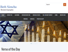 Tablet Screenshot of bethsimcha.org